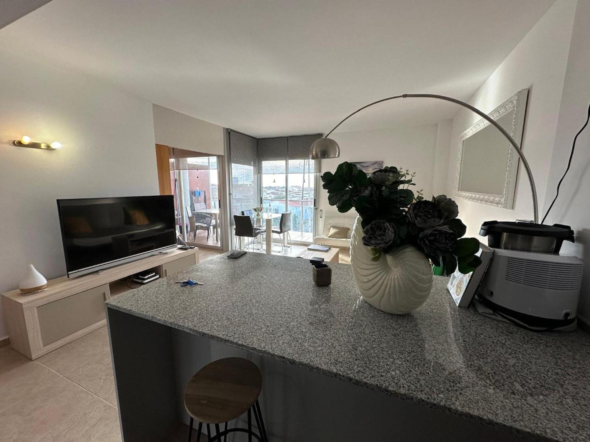 Apartamento En Roses Con Vistas Al Canal Y Piscina エクステリア 写真